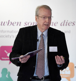 photo of Ted Bowman speaking